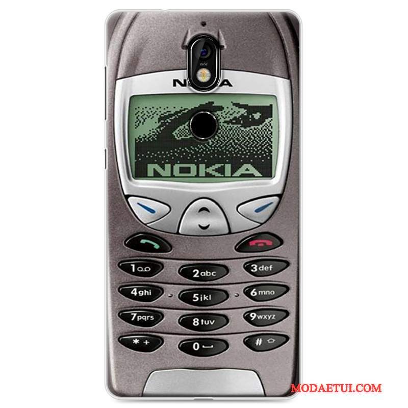 Futerał Nokia 7 Torby Tendencja Osobowość, Etui Nokia 7 Kreatywne Anti-fallna Telefon