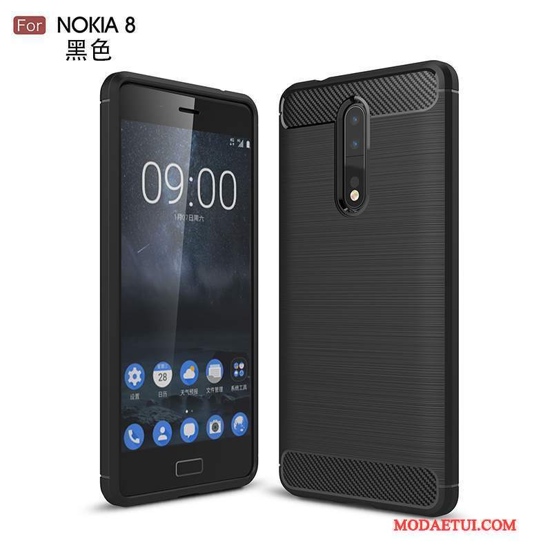 Futerał Nokia 8 Torby Anti-fallna Telefon, Etui Nokia 8 Ochraniacz Szary