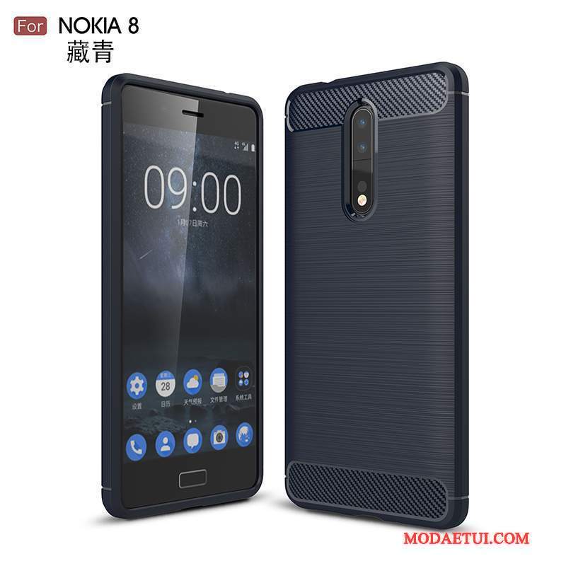 Futerał Nokia 8 Torby Anti-fallna Telefon, Etui Nokia 8 Ochraniacz Szary