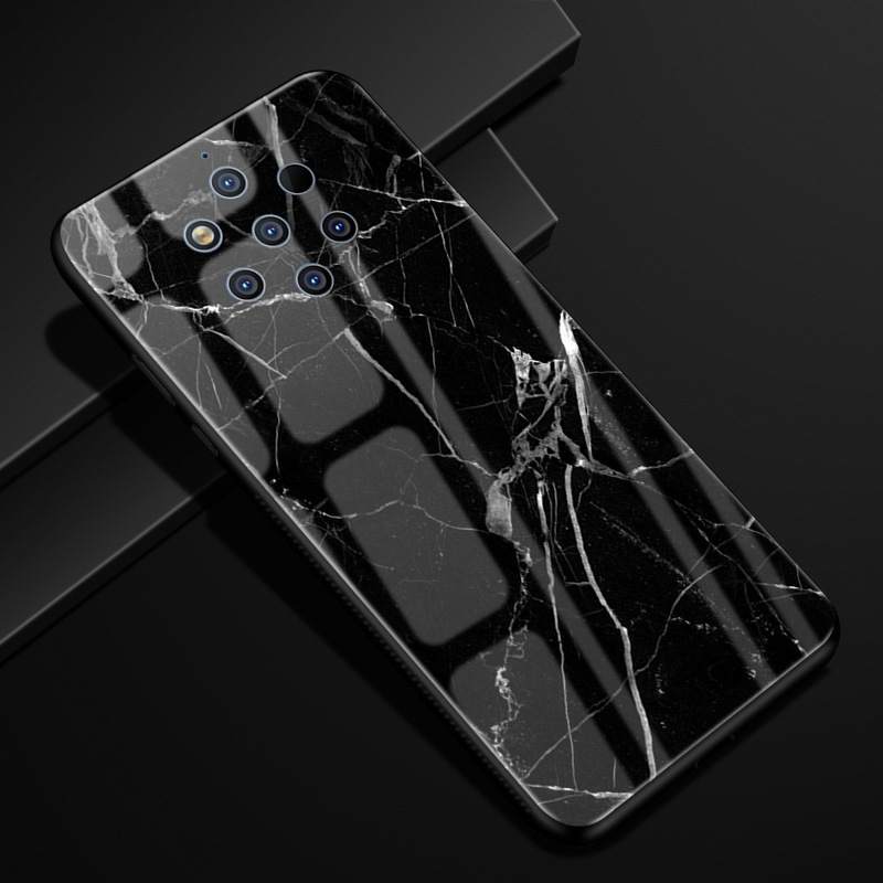 Futerał Nokia 9 Pureview Kreatywne Anti-fall Szkło, Etui Nokia 9 Pureview Ochraniacz Gradientna Telefon