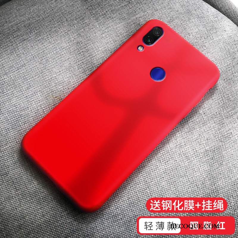 Futerał Redmi 7 Miękki Na Telefon Żółty, Etui Redmi 7 Czerwony Wiszące Ozdoby