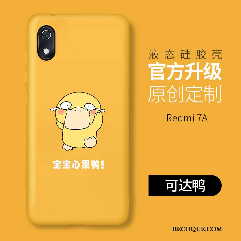 Futerał Redmi 7a Miękki Osobowość Czerwony, Etui Redmi 7a Silikonowe Na Telefon Różowe