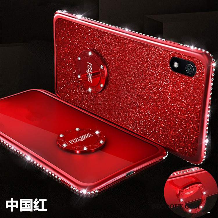 Futerał Redmi 7a Miękki Purpurowy Czerwony, Etui Redmi 7a Ochraniacz Tendencja Cienka