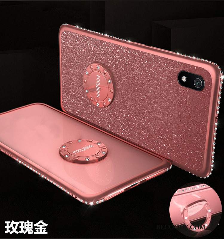 Futerał Redmi 7a Miękki Purpurowy Czerwony, Etui Redmi 7a Ochraniacz Tendencja Cienka