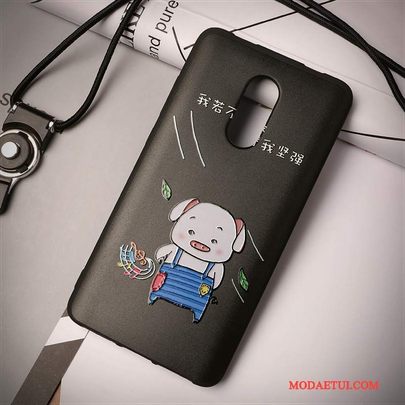 Futerał Redmi Note 4x Kreskówka Czerwony Anti-fall, Etui Redmi Note 4x Ochraniacz Małyna Telefon