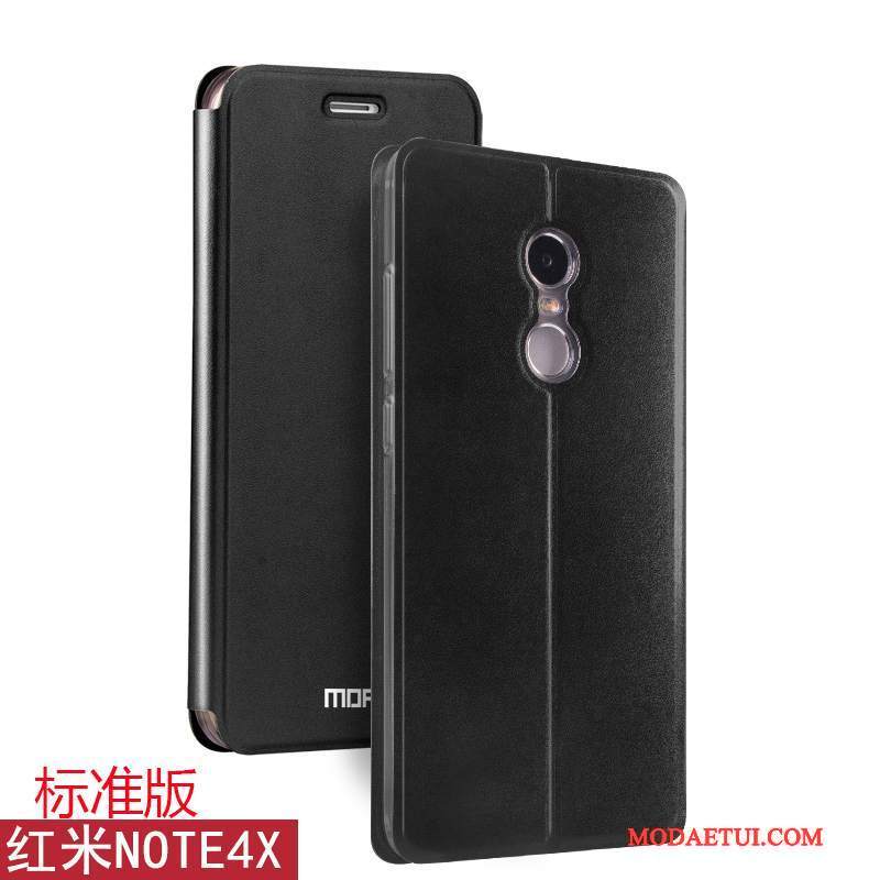 Futerał Redmi Note 4x Torby Na Telefon Złoto, Etui Redmi Note 4x Skóra Wysoki Mały