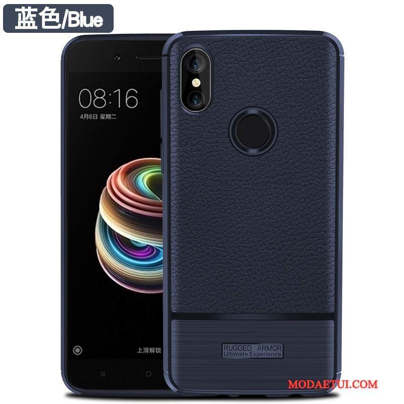 Futerał Redmi Note 5 Miękki Na Telefon Anti-fall, Etui Redmi Note 5 Kreatywne Czerwony Czarny