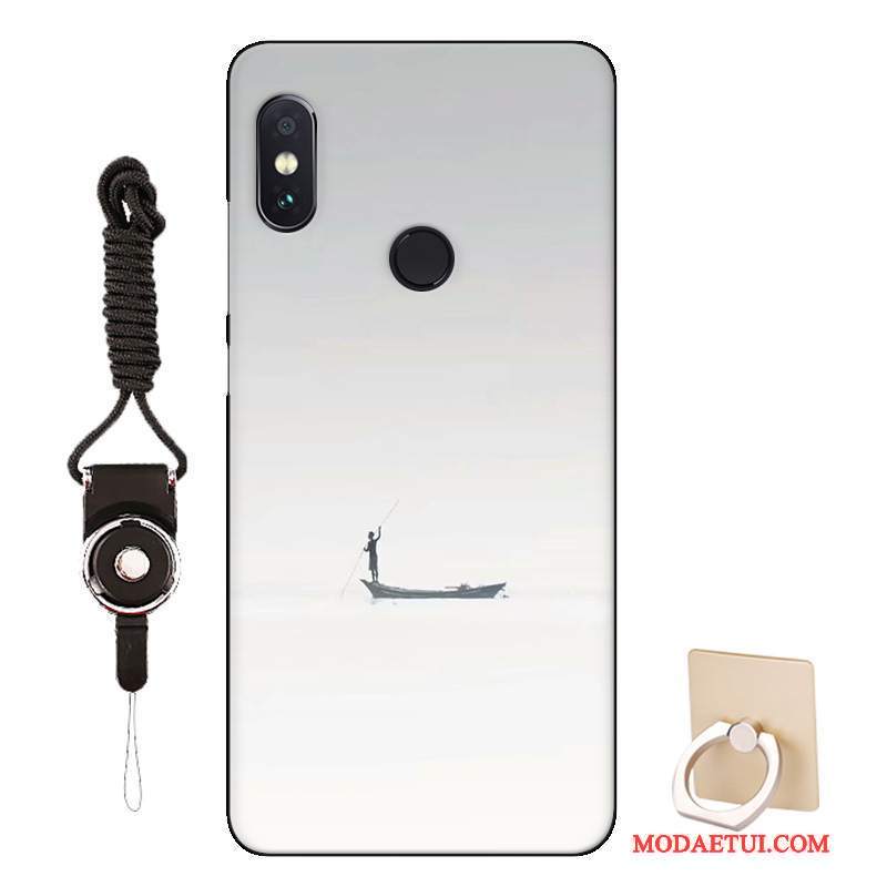 Futerał Redmi Note 5 Pro Ochraniacz Czerwony Czarny, Etui Redmi Note 5 Pro Miękki Mały Dostosowane