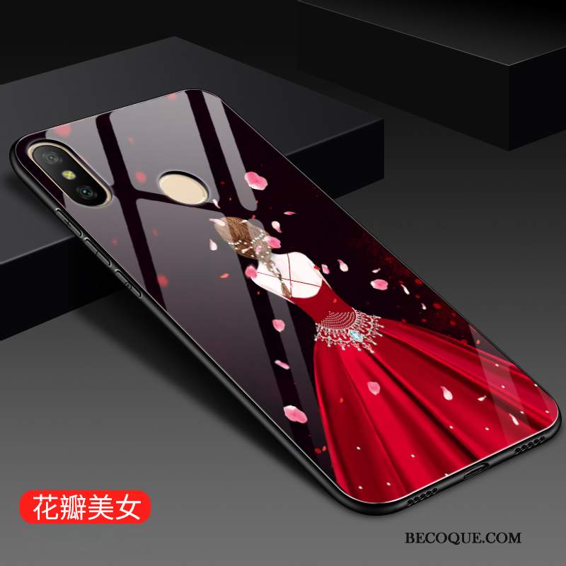 Futerał Redmi Note 6 Pro Kolor Czerwony Mały, Etui Redmi Note 6 Pro Niebieskina Telefon