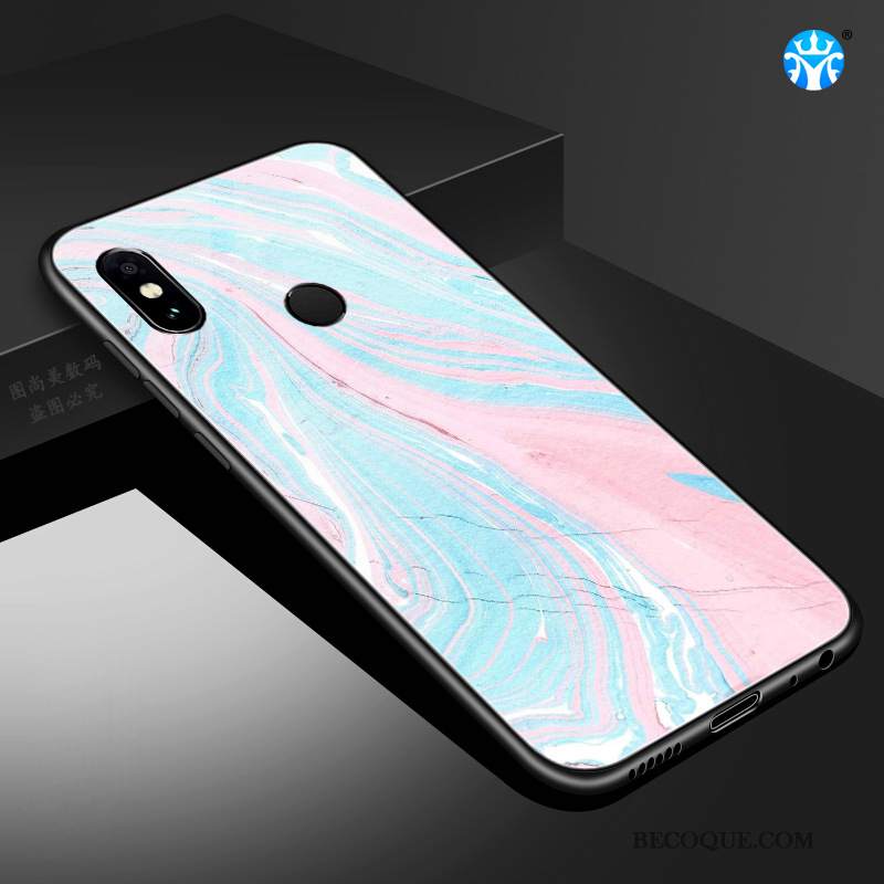 Futerał Redmi Note 6 Pro Ochraniacz Niebieski Szkło, Etui Redmi Note 6 Pro Wzórna Telefon