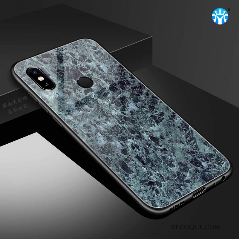 Futerał Redmi Note 6 Pro Ochraniacz Niebieski Szkło, Etui Redmi Note 6 Pro Wzórna Telefon