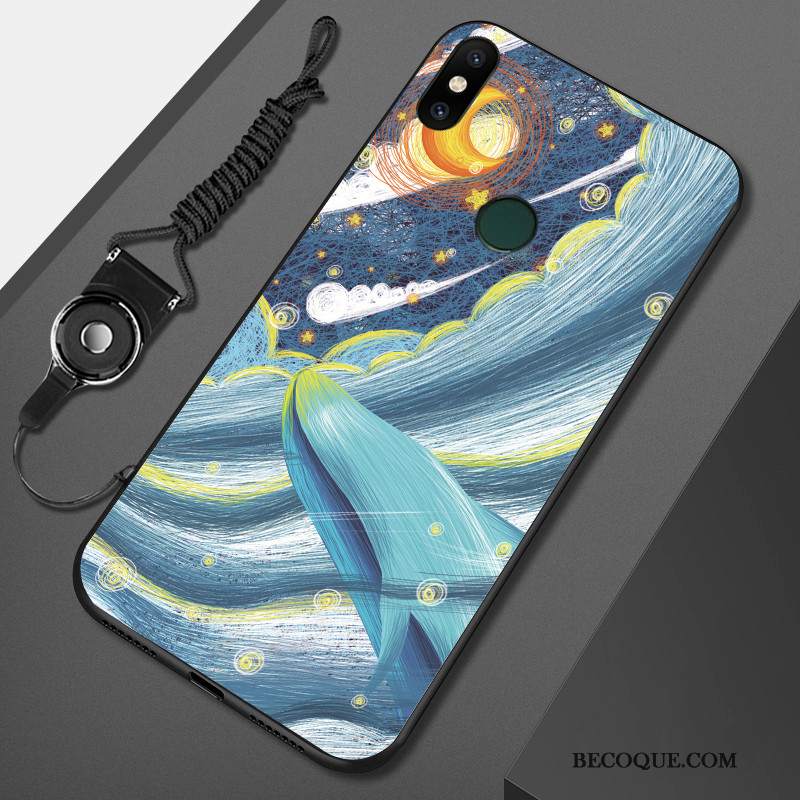 Futerał Redmi Note 6 Pro Ochraniacz Tendencjana Telefon, Etui Redmi Note 6 Pro Niebieski Czerwony