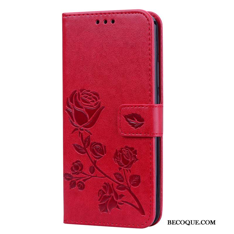 Futerał Redmi Note 7 Pokrowce Czerwony Proste, Etui Redmi Note 7 Skóra Zielony