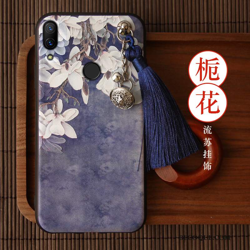 Futerał Redmi Note 7 Silikonowe Mały Osobowość, Etui Redmi Note 7 Vintage Modna Marka Chiński Styl