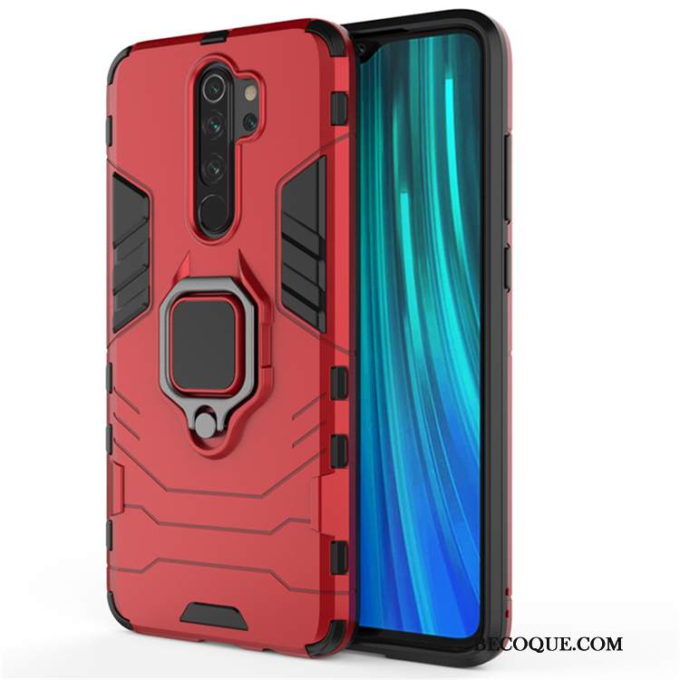 Futerał Redmi Note 8 Pro Torby Czerwony Mały, Etui Redmi Note 8 Pro Wspornik Na Telefon Ring