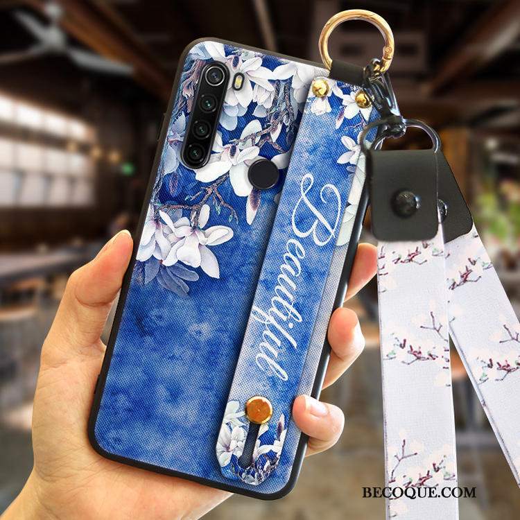 Futerał Redmi Note 8t Silikonowe Tendencja Biały, Etui Redmi Note 8t Anti-fall Czerwony Netto