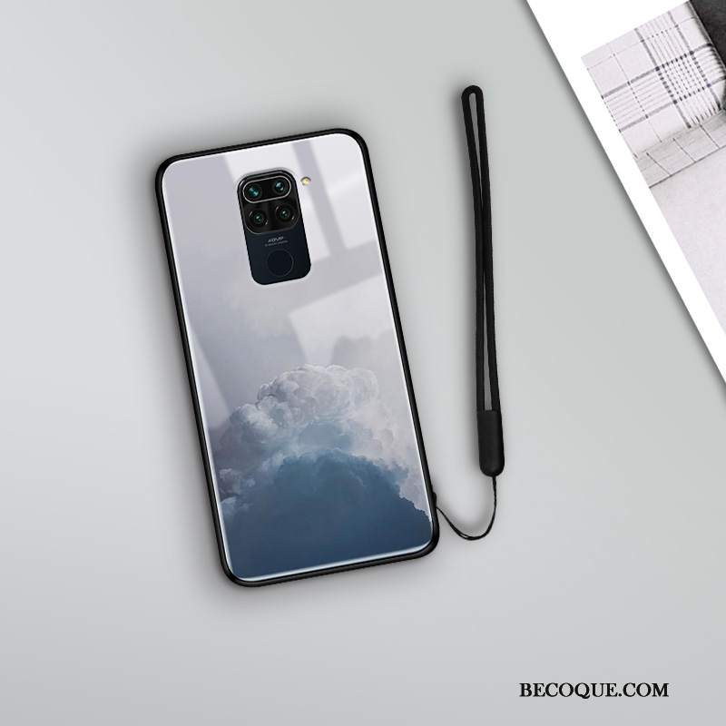 Futerał Redmi Note 9 Torby Zakochani Wiatr, Etui Redmi Note 9 Miękki Anti-fall Różowe