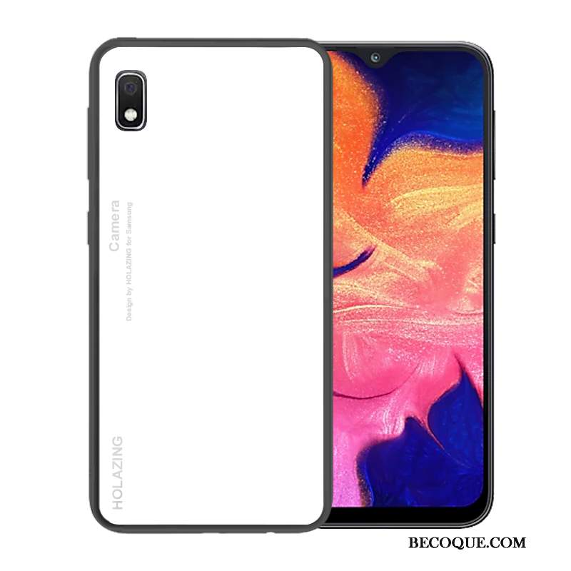 Futerał Samsung Galaxy A10 Ochraniacz Szkło Niebieski, Etui Samsung Galaxy A10 Gradientna Telefon