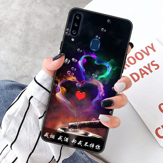 Futerał Samsung Galaxy A20s Miękki Nubuku Czerwony, Etui Samsung Galaxy A20s Torby Na Telefon Dostosowane