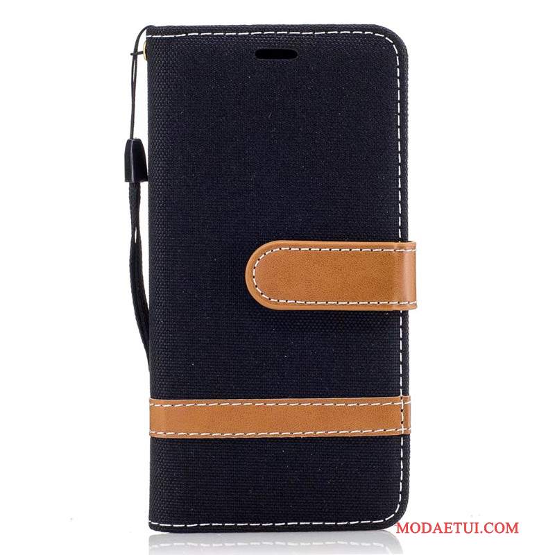 Futerał Samsung Galaxy A3 2016 Portfel Czerwony Denim, Etui Samsung Galaxy A3 2016 Skóra