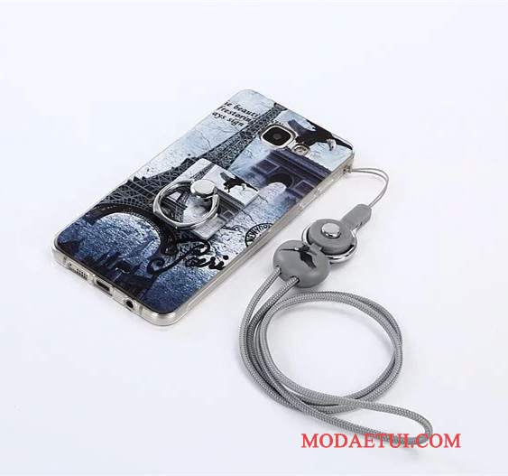 Futerał Samsung Galaxy A3 2016 Silikonowe Niebieskina Telefon, Etui Samsung Galaxy A3 2016 Ochraniacz