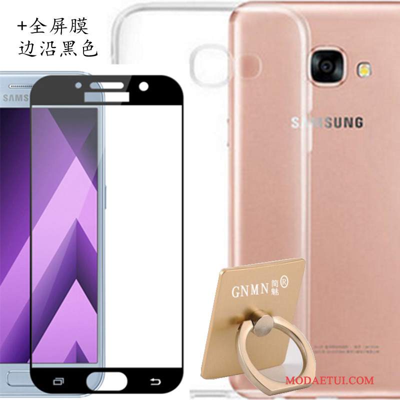 Futerał Samsung Galaxy A3 2017 Miękki Na Telefon Przezroczysty, Etui Samsung Galaxy A3 2017 Silikonowe Biały