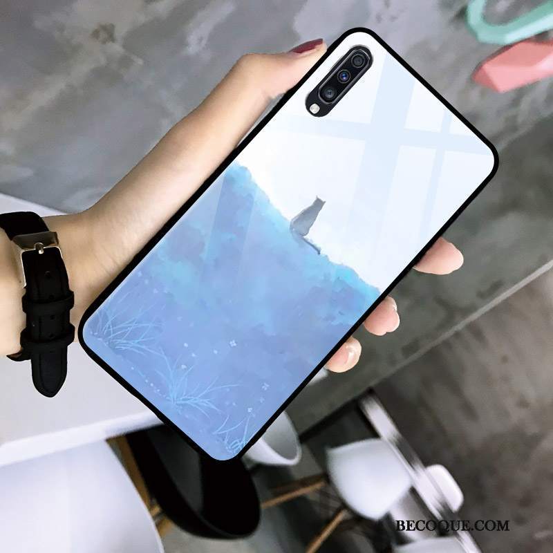 Futerał Samsung Galaxy A30s Kolor Gradient Proste, Etui Samsung Galaxy A30s Tendencja Gwiaździsty