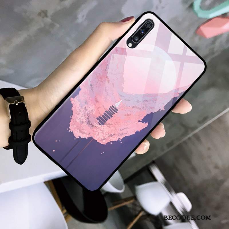 Futerał Samsung Galaxy A30s Kolor Gradient Proste, Etui Samsung Galaxy A30s Tendencja Gwiaździsty