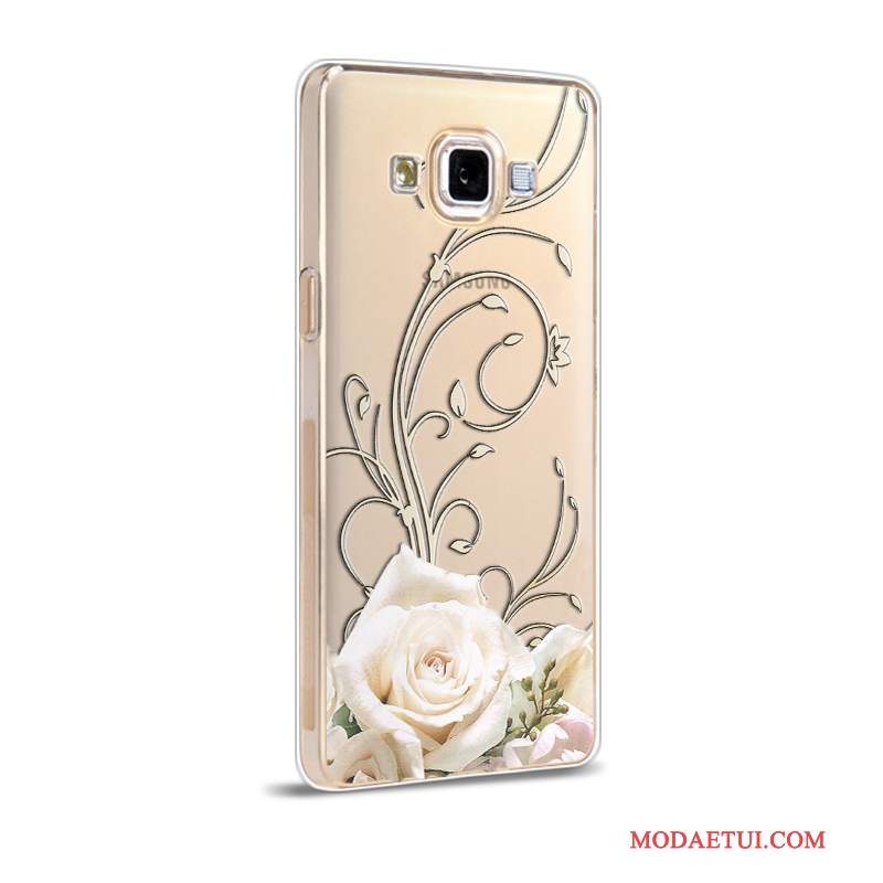 Futerał Samsung Galaxy A5 2015 Miękki Anti-fallna Telefon, Etui Samsung Galaxy A5 2015 Ochraniacz Niebieski