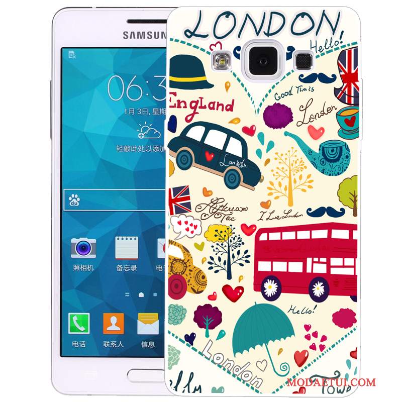 Futerał Samsung Galaxy A5 2015 Miękki Na Telefon Zielony, Etui Samsung Galaxy A5 2015 Ochraniacz