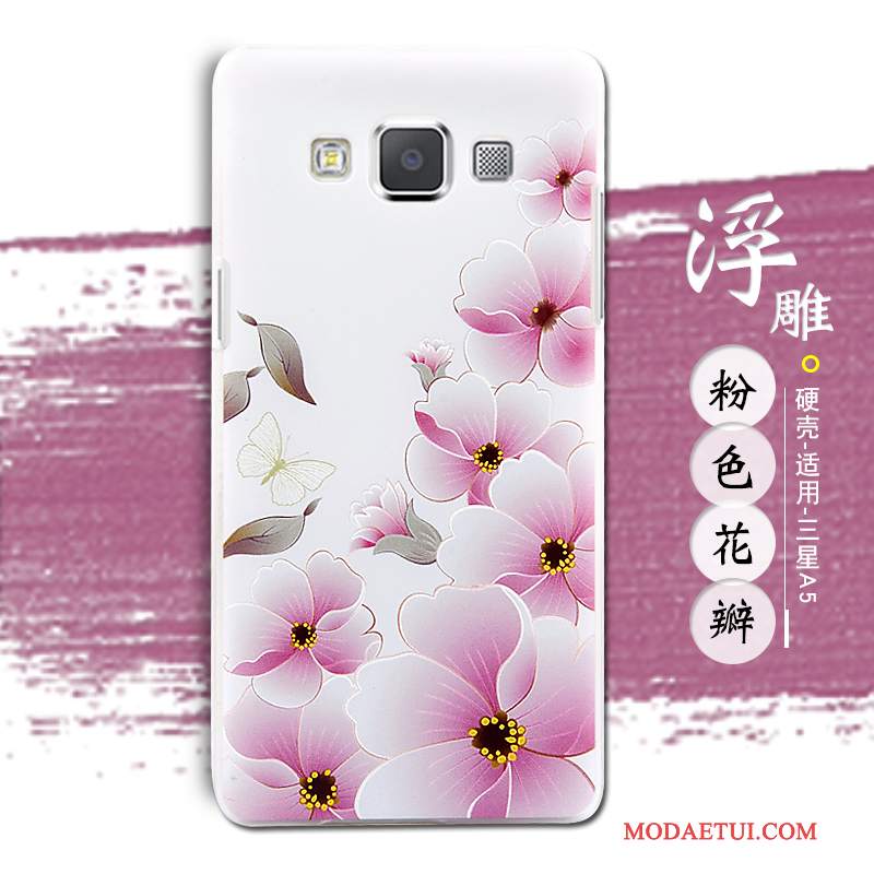 Futerał Samsung Galaxy A5 2015 Relief Na Telefon, Etui Samsung Galaxy A5 2015 Kolor