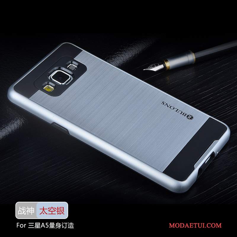 Futerał Samsung Galaxy A5 2015 Silikonowe Tendencja Osobowość, Etui Samsung Galaxy A5 2015 Miękki Szaryna Telefon