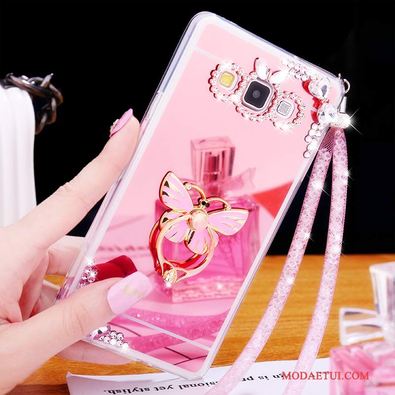 Futerał Samsung Galaxy A5 2015 Torby Anti-fallna Telefon, Etui Samsung Galaxy A5 2015 Ochraniacz Różowe Piękny