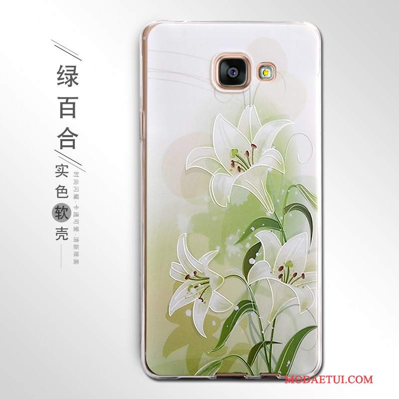 Futerał Samsung Galaxy A5 2016 Silikonowe Niebieskina Telefon, Etui Samsung Galaxy A5 2016 Ochraniacz