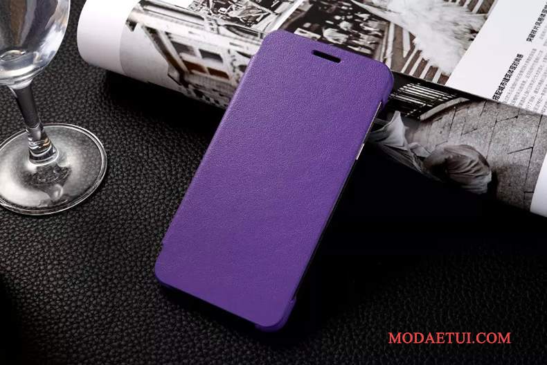 Futerał Samsung Galaxy A5 2016 Skóra Cienka Złoto, Etui Samsung Galaxy A5 2016 Miękki