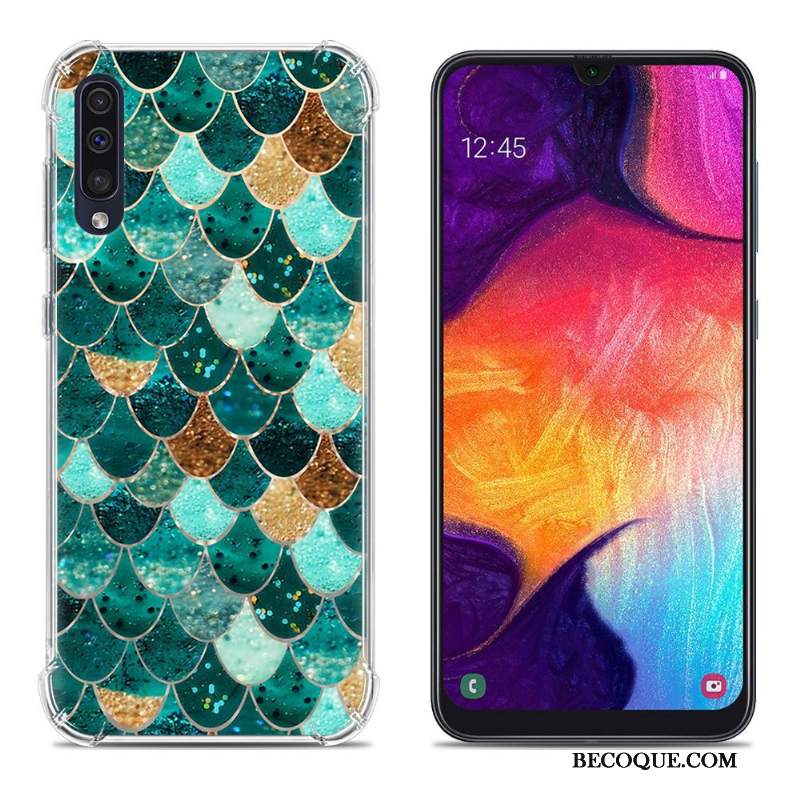 Futerał Samsung Galaxy A50 Miękki Anti-fallna Telefon, Etui Samsung Galaxy A50 Kolor Balon Różowe