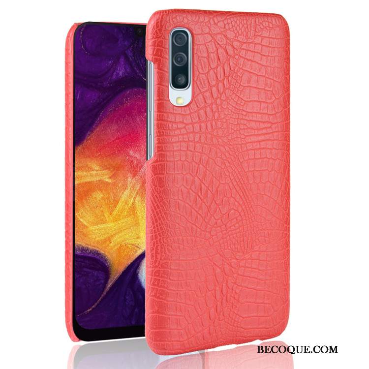 Futerał Samsung Galaxy A50 Ochraniacz Na Telefon Trudno, Etui Samsung Galaxy A50 Wzór Krokodyla