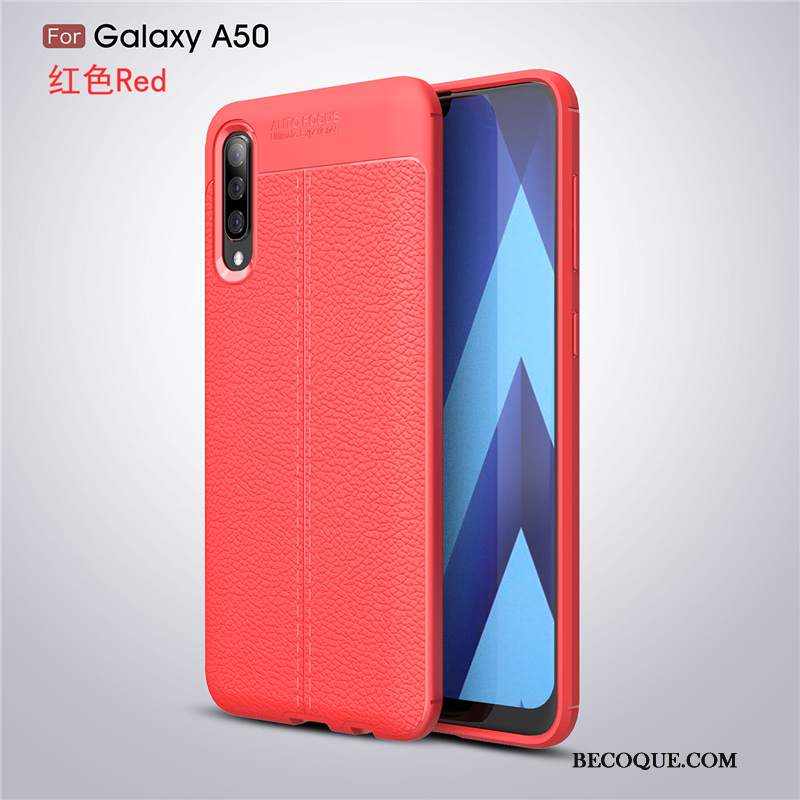 Futerał Samsung Galaxy A50 Silikonowe Na Telefon Osobowość, Etui Samsung Galaxy A50 Moda Wzór Biznes