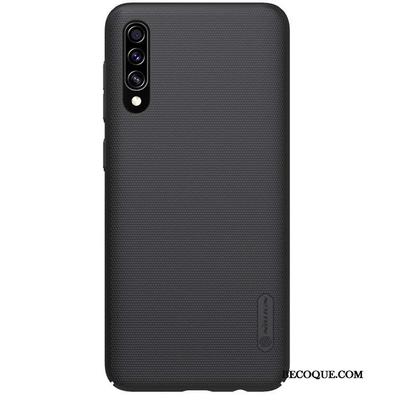 Futerał Samsung Galaxy A50s Ochraniacz Żółty Anti-fall, Etui Samsung Galaxy A50s Nubuku Złoto