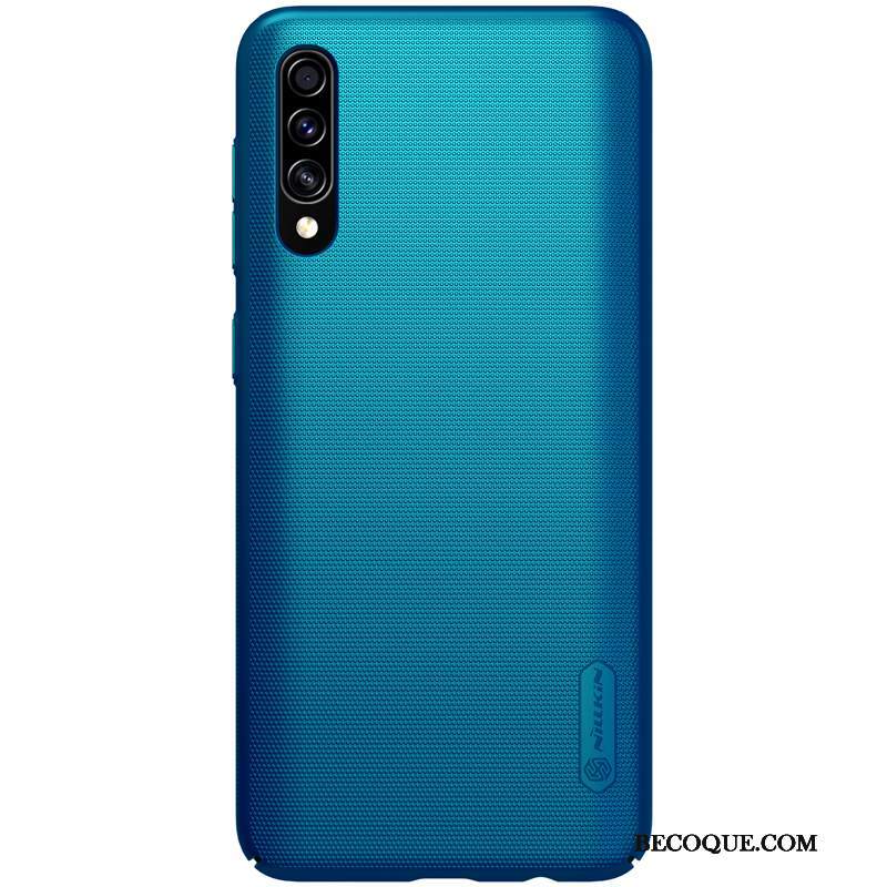 Futerał Samsung Galaxy A50s Ochraniacz Żółty Anti-fall, Etui Samsung Galaxy A50s Nubuku Złoto