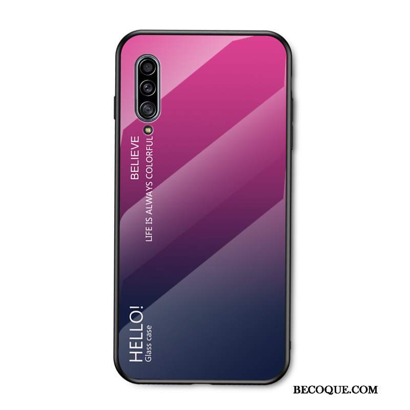 Futerał Samsung Galaxy A50s Silikonowe Anti-fall Wiatr, Etui Samsung Galaxy A50s Miękki Gradient Biały