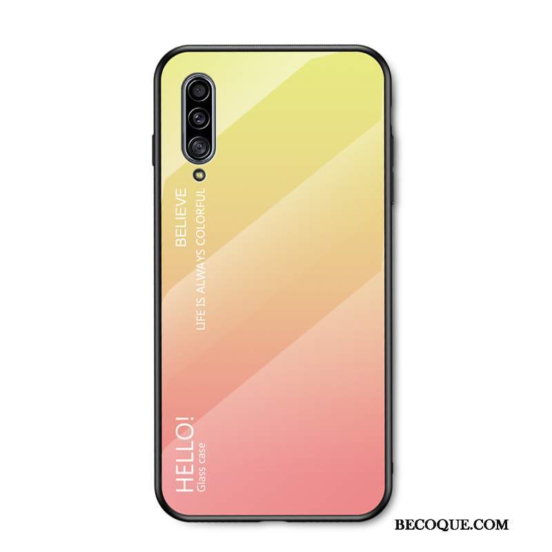 Futerał Samsung Galaxy A50s Silikonowe Anti-fall Wiatr, Etui Samsung Galaxy A50s Miękki Gradient Biały