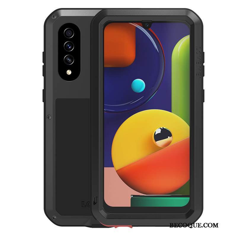 Futerał Samsung Galaxy A50s Torby Trzy Mechanizmy Obronne Gruba, Etui Samsung Galaxy A50s Ochraniacz Anti-fallna Telefon