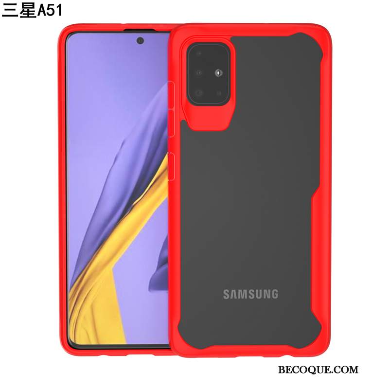 Futerał Samsung Galaxy A51 Moda Antypoślizgowe Szkło Hartowane, Etui Samsung Galaxy A51 Torby Anti-fall Filmy