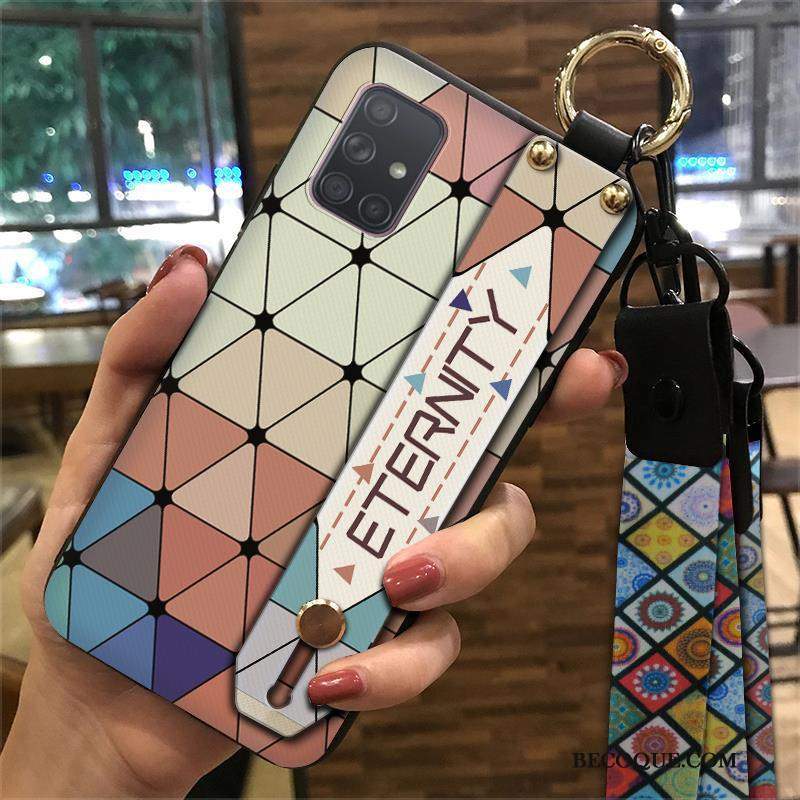 Futerał Samsung Galaxy A51 Wspornik Wiszące Ozdoby Wiatr, Etui Samsung Galaxy A51 Kolor Na Telefon Chiński Styl