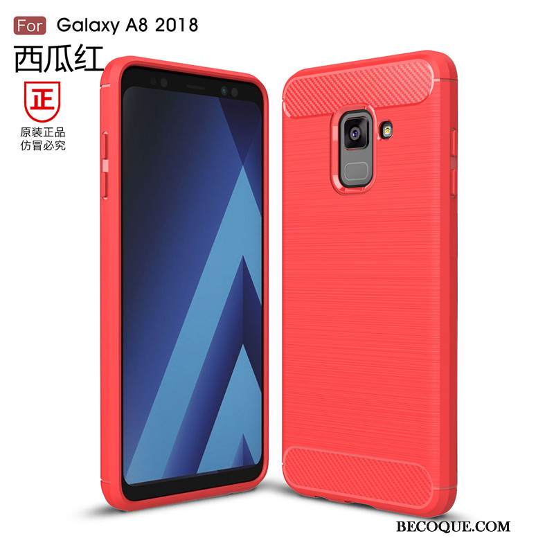 Futerał Samsung Galaxy A6 Torby Niebieski Wzór, Etui Samsung Galaxy A6 Ochraniacz Na Telefon Jedwab