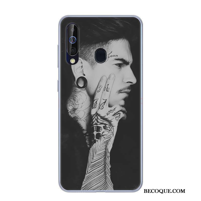 Futerał Samsung Galaxy A60 Silikonowe Anti-fallna Telefon, Etui Samsung Galaxy A60 Miękki Zielony