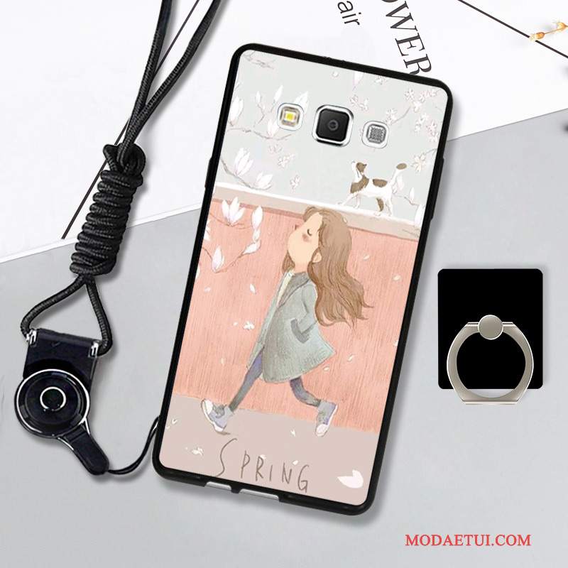 Futerał Samsung Galaxy A7 2015 Ochraniacz Na Telefon Wiszące Ozdoby, Etui Samsung Galaxy A7 2015 Miękki