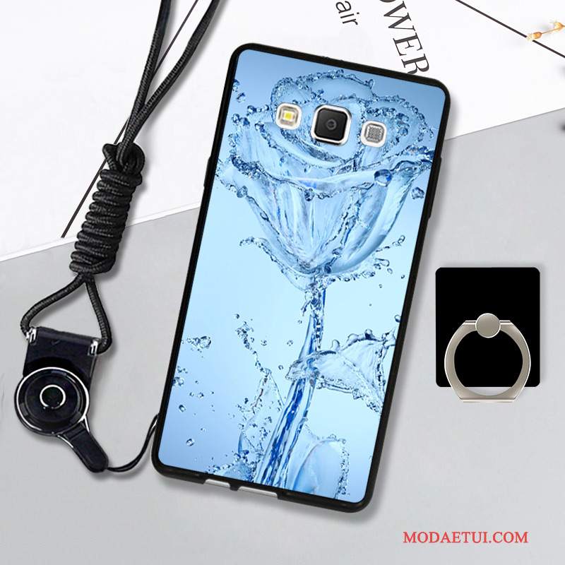 Futerał Samsung Galaxy A7 2015 Ochraniacz Na Telefon Wiszące Ozdoby, Etui Samsung Galaxy A7 2015 Miękki