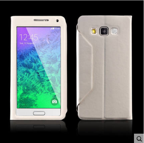 Futerał Samsung Galaxy A7 2015 Pokrowce Na Telefon Anti-fall, Etui Samsung Galaxy A7 2015 Skóra Czarny Tendencja